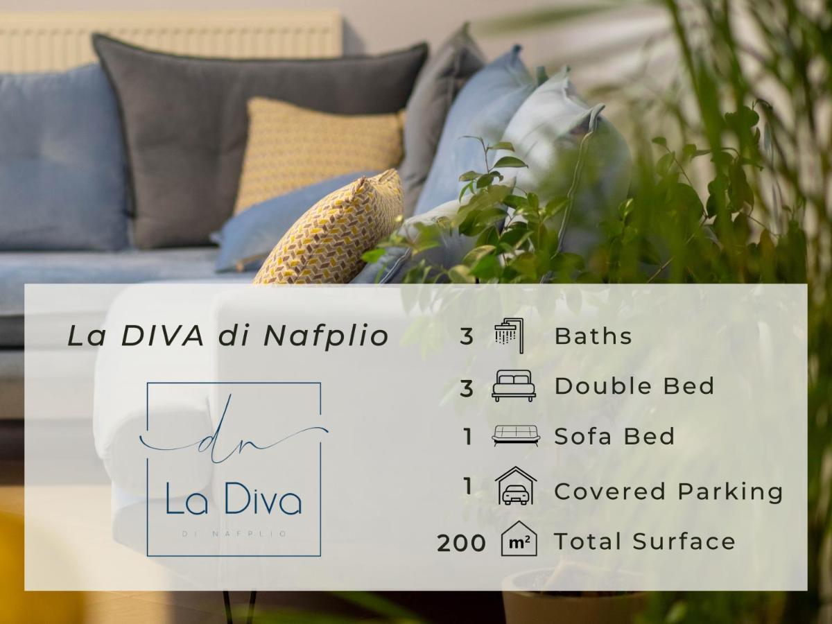La Perla Di Nafplio - La Diva Di Nafplio - 2 Vip Villas Eksteriør bilde